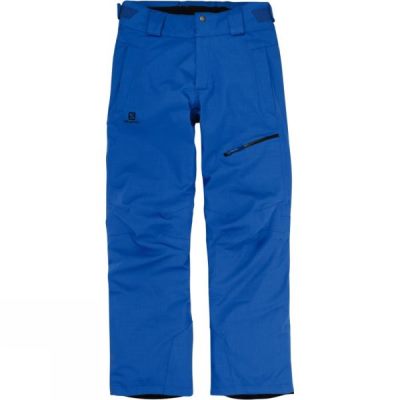 Pantalones Salomon Express 2015 Hombre - Azules - Chile KJZ647813